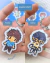 FANMADE Plastified holographic charm - Dispatch ( Hana Collection ) on internet