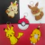 Pequenos Chaveiros de feltro Pokemon - Variados na internet