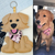 Personalized felt keychain - Puppies ( Pets ) on internet