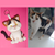 Image of Personalized felt keychain - Kitty ( Pets )