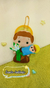 Felt Keychains - Little Saints - ArtesanaShop