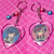 Acrylic heart keychain - Persona 3 ( Hana Collection )