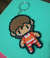 Perler Beads Keychain / Magnet - Omori