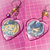 Acrylic heart keychain - Genshin Impact ( Hana Collection )