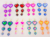 Perler Beads earrings - Candy Hearts - buy online