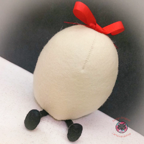 Boneco de feltro - Tilin ( QSMP )