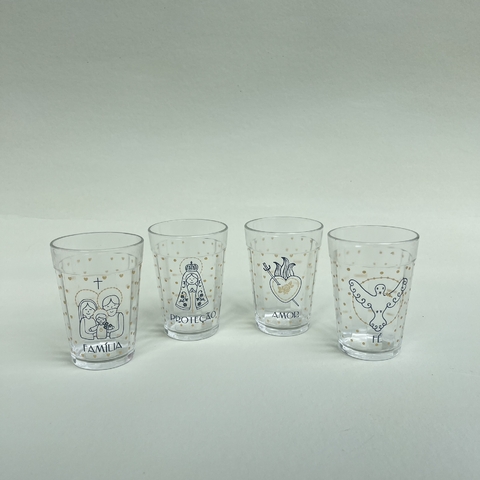 Copo Americano - Proteção (Kit com 4)