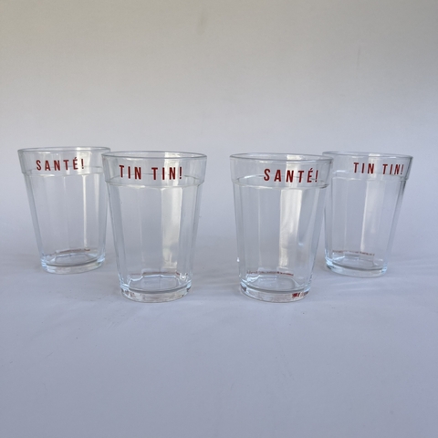 Copo Americano - Sante / Tin Tin (Kit com 4)