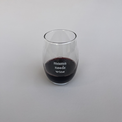 Copo Longo - Mama Needs Wine