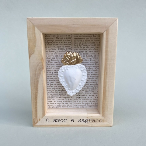 Quadro Pinus - O amor é sagrado