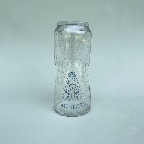 Moringa de Vidro - Proteção Nossa Senhora