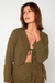 Blusa Manga Nó Verde Militar