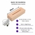 Medicina - Luminária Led 3d com base de Madeira na internet