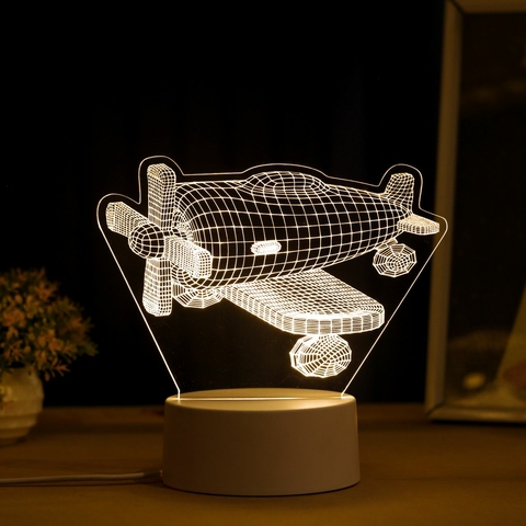 Luminária Avião de Brinquedo