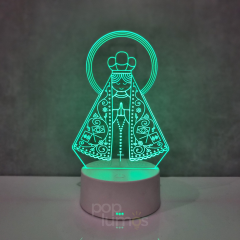 Luminária Santa - Nossa Senhora Aparecida - PopLumos