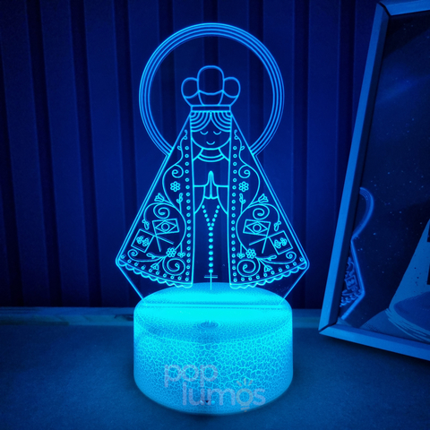 Luminária Santa - Nossa Senhora Aparecida - loja online