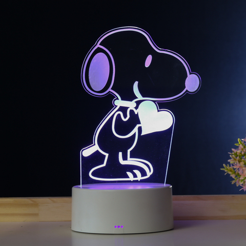 Imagem do Luminária de mesa Led - Snoopy