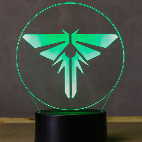 Luminária led 3D - The Last Of Us - loja online