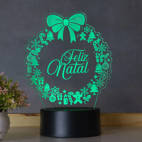 Luminária Led Natal - Guirlanda Natalina na internet