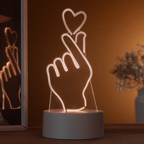 Luminária De Mesa Led 3D | K-Pop - BTS