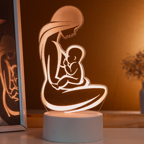 Luminária Led Mamãe Amamentando