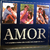 Luminária personalizada Namorados, AMOR - 3 fotos - PopLumos