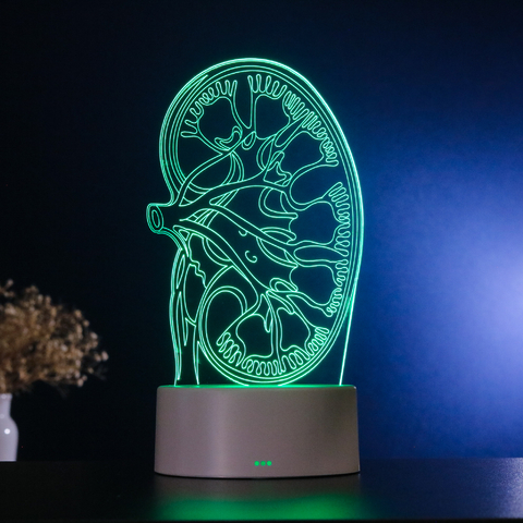 Luminária Led Corpo Humano - Rins