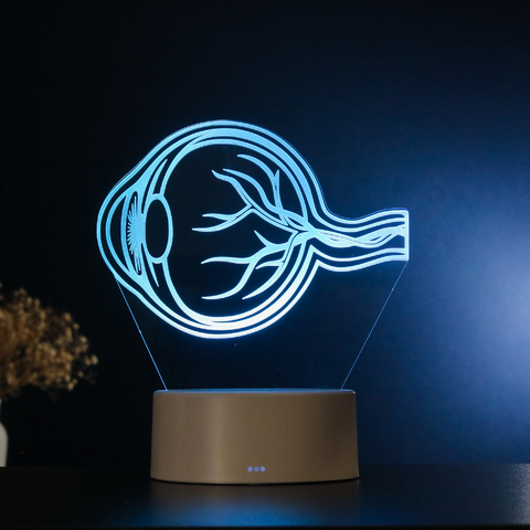 Luminária Led Corpo Humano - Globo Ocular