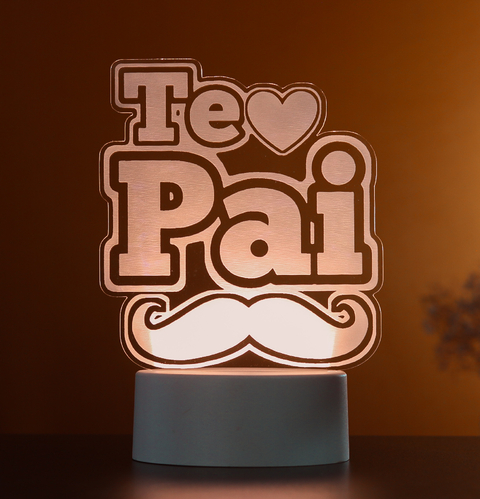 Luminária de Led - Te Amo Pai - loja online