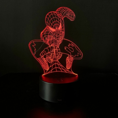 Luminária Led Homem Aranha - comprar online
