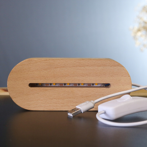 Luminária Led - Mão segurando microfone - loja online