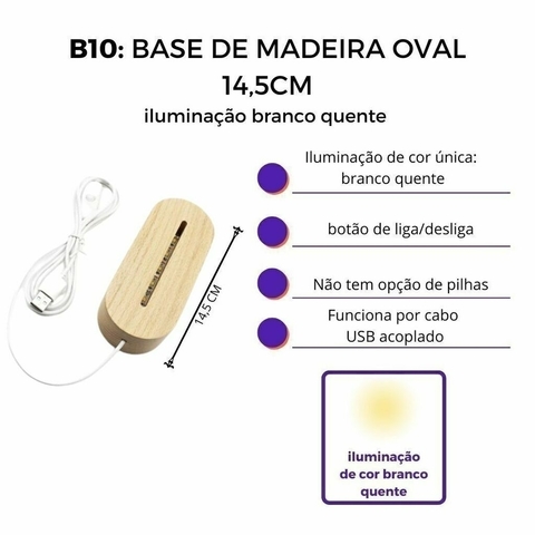 Luminária Led - Mãe e Filho - PopLumos