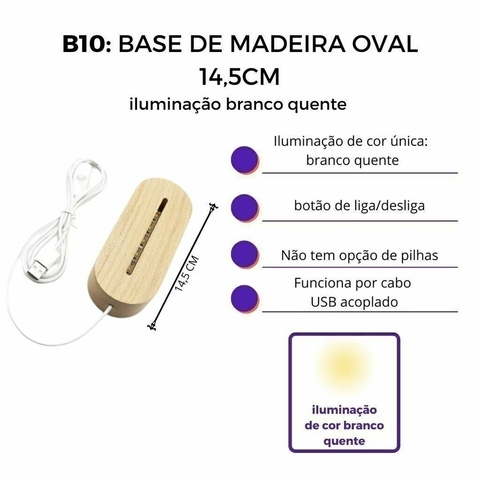 Luminária Led - Garra de Dinossauro - PopLumos