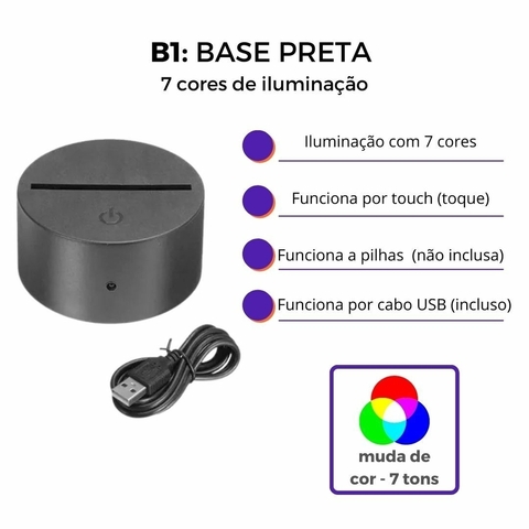 Imagem do Luminária led - Lâmpada com Flor