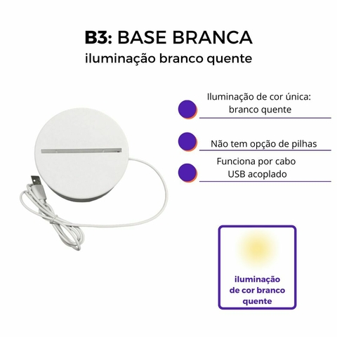 Luminária de mesa - Personalizado Jardim Encantado com NOME - comprar online