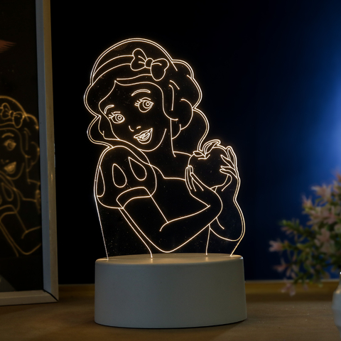Luminária Led - Branca de Neve