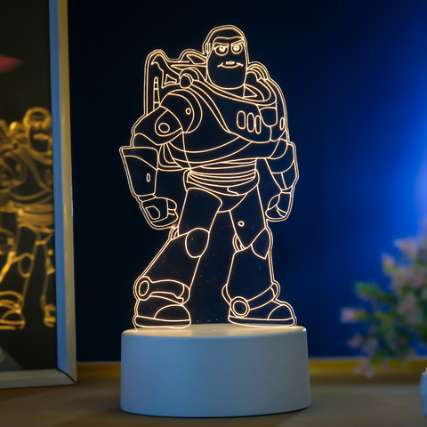 Luminária Led - Buzz Lightyear/ Toy Story