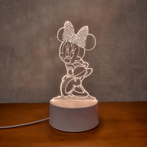 Luminária Led - Minnie - Disney na internet
