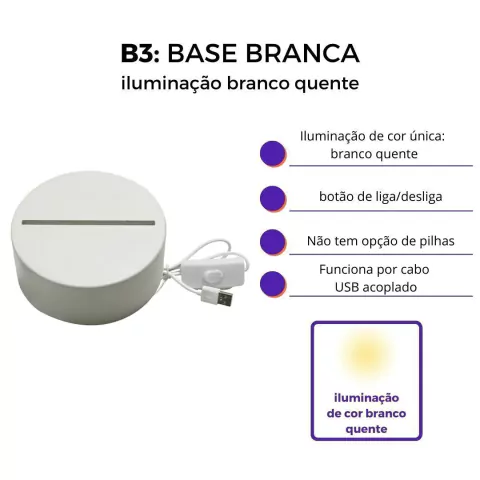 Luminária De Mesa Led 3D | Capitão América Logo - comprar online