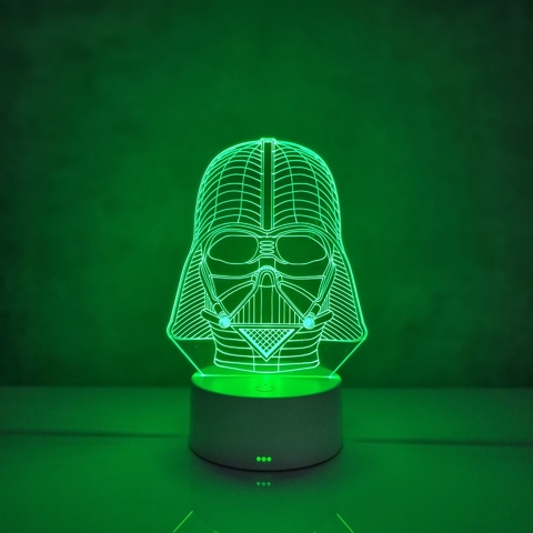 Luminária De Mesa Led 3D | Darth Vader - Star Wars na internet