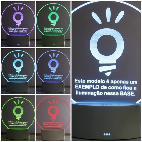 Luminária Led - "Feliz dia das Mães, te amo Mãe" - comprar online