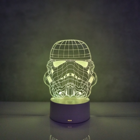 Luminária De Mesa Led 3D | Stormtropper - Star Wars na internet