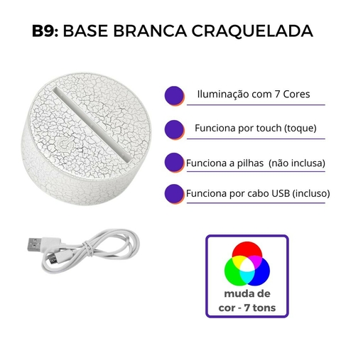 Luminária Lousa de Escrever Flor + canetinha - comprar online