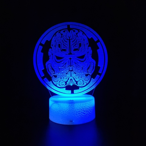 Luminária De Mesa Led 3D | Stormtrooper Busto - Star Wars - loja online