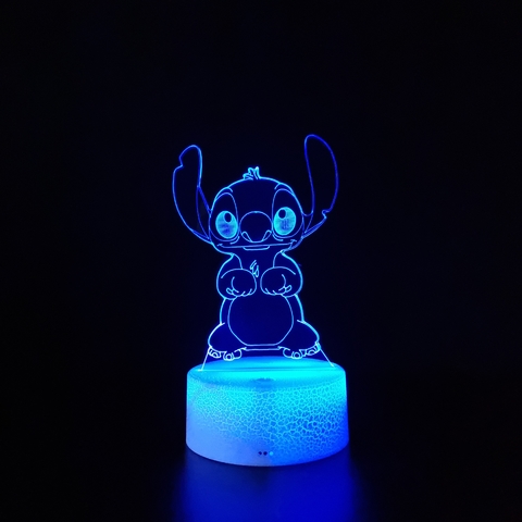 Luminária de Led Stitch - Lilo & Stitch