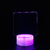 Imagem do Luminária Lousa de Escrever - Base craquelada, iluminação 7 cores