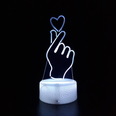 Luminária De Mesa Led 3D | K-Pop - BTS