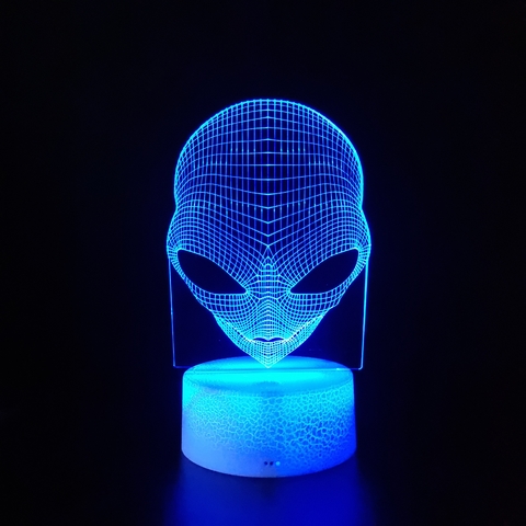 Luminária De Mesa Led 3D | ET - Extraterrestre na internet