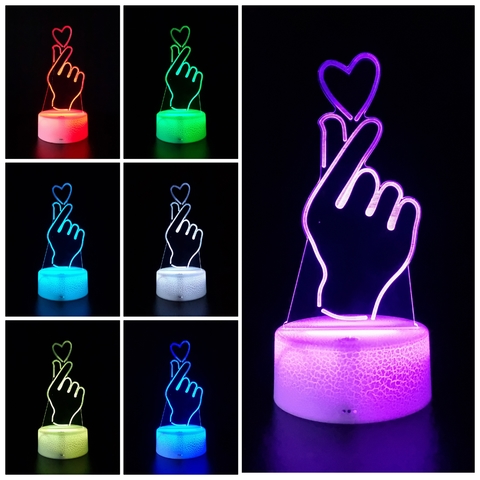 Luminária De Mesa Led 3D | K-Pop - BTS na internet