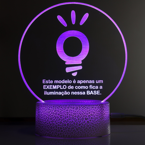 Luminária Família Urso Casal com 3 filhos + canetinha na internet
